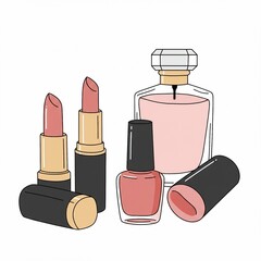 Conte&uacute;do Digital de Beleza &ndash; Vetor IA

Uso: Blogs de beleza, embalagens, conte&uacute;do digital