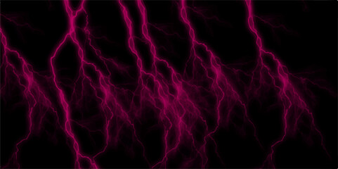 Branched lightning bolt. Abstract texture background in natural patterned. Beautiful abstract colorful grunge marble on black background. Dark neon marble banner abstract stone background