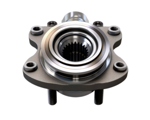 wheel hub bearing unit on a transparent background