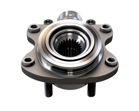 wheel hub bearing unit on a transparent background