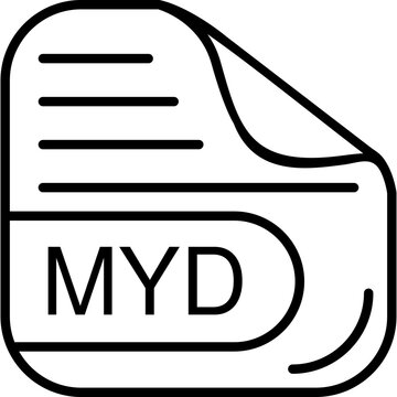MYD File Format Icon