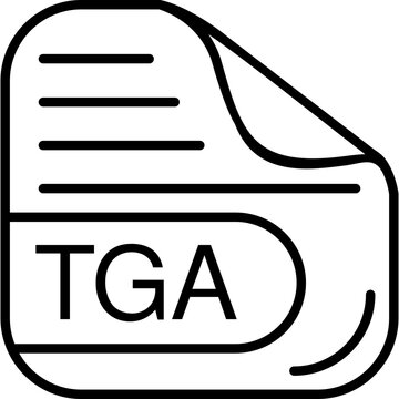 TGA File Format Icon