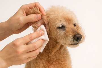 Poodle Dog Ear Cleaning: Essential Grooming Supplies for Pet Hygiene