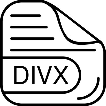 DIVX File Format Icon