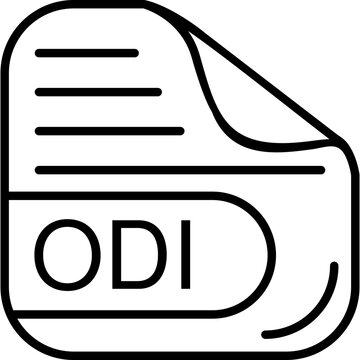 ODI File Format Icon
