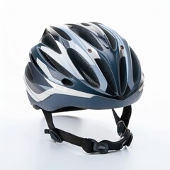 Fototapeta premium Cycling helmet isolated on white background