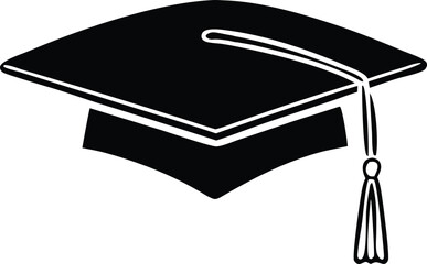 Academic Graduation Headwear  Minimal Silhouettes

