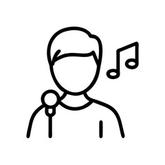 playback singer icon, singer icon, microphone icon, music icon, vocalist icon, music performance, audio icon, voice icon, singing icon, concert icon, stage performance, sound icon, recording icon
