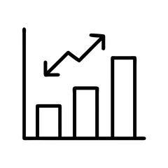 bar chart icon, bar graph icon, analytics icon, statistics icon, data chart icon, business chart icon, performance icon, financial chart icon, growth chart icon, report icon, data analysis icon, chart