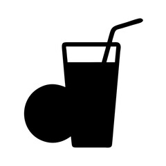 glass with straw icon, drink icon, beverage icon, straw icon, juice icon, cold drink icon, refreshment icon, soda icon, cocktail icon, summer drink icon, drinking glass icon, glass cup icon, iced drin