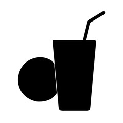 glass with straw icon, drink icon, beverage icon, straw icon, juice icon, cold drink icon, refreshment icon, soda icon, cocktail icon, summer drink icon, drinking glass icon, glass cup icon, iced drin