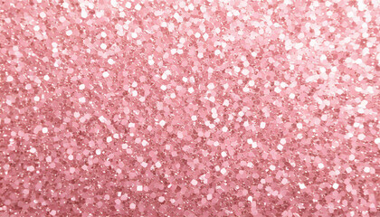 Baby Pink Glitter Texture. Sparkly Glitter Background. Wallpaper.