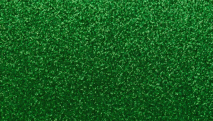 Green Glitter Texture. Sparkly Glitter Background. Wallpaper.