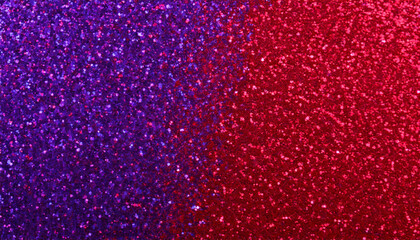 Purple & Red Iridescent Glitter Texture. Sparkly Glitter Background. Wallpaper.