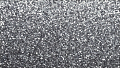 Silver Glitter Texture. Sparkly Glitter Background. Wallpaper.