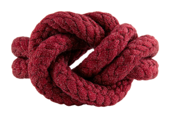 Knot tying techniques for beginners workshop tutorial video natural view isolated on transparent background