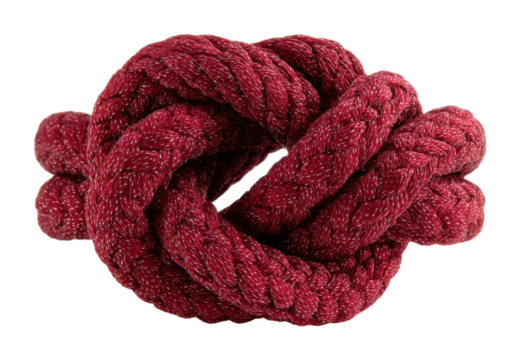 Knot tying techniques for beginners workshop tutorial video natural view isolated on transparent background