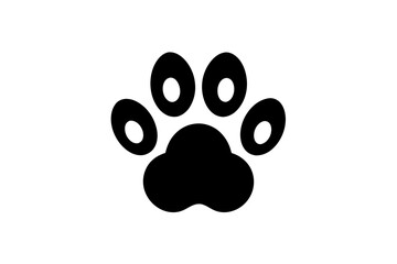 Minimal Animal Paw Print Vector Pack