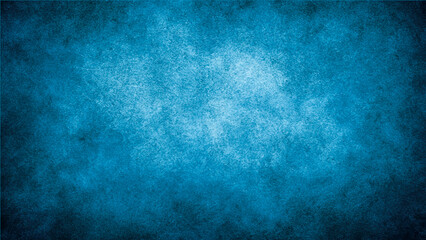 Abstract Textured Background in Monochromatic Blue. Faded Blue Grunge Texture,