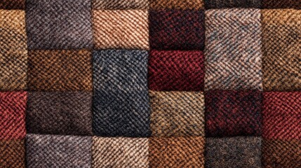 Neutral wool felt material background with soft texture, ideal for sewing, DIY crafts, and fabric-focused illustrations.