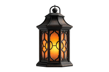 Patio Lantern isolated on a transparent background
