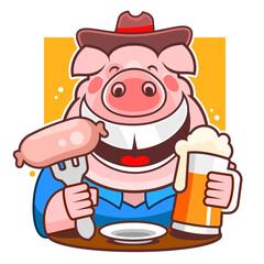 Happy beer day, National Beer Day, vector illustration, flyer, banner, social media post, poster, typography, icons, October 27th, Get Together, fun Life, friends beers benefits of drinking beer