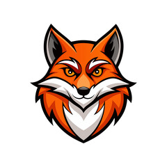 create a fox mascot logo icon vector art