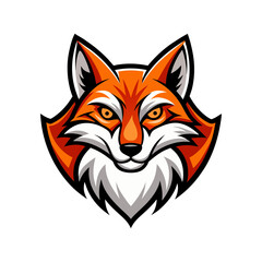 create a fox mascot logo icon vector art