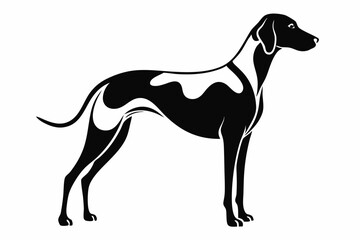 flat black palm tree vector thick fronds