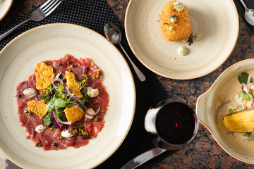 beef carpaccio