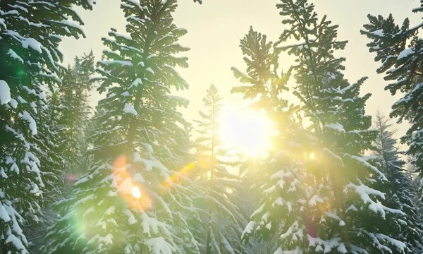 A Christmas Wonderland in Snow