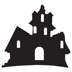 haunted house icon

