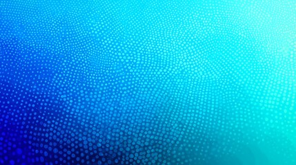 Abstract Blue Digital Pattern with Dots and Gradient Effect