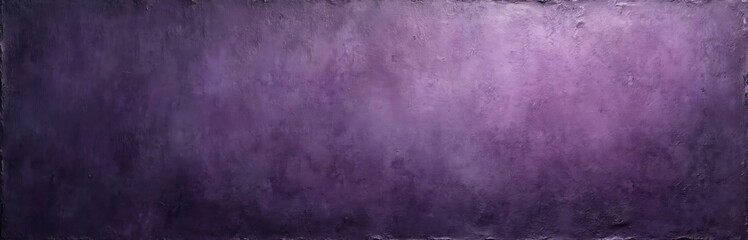 Fototapeta premium Abstract deep purple grunge background texture. Old vintage paper, faded concrete wall with color gradient effect. Perfect for art, design, wallpaper, print, decoration and website background.