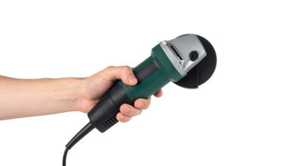 hand holding a grinder png