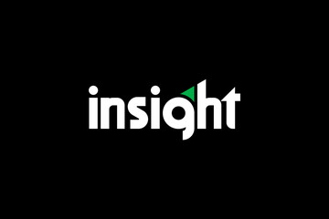 Creative Wordmark Logo Design Vector Illustrations for Typography Text Font insight logo design inspiration.