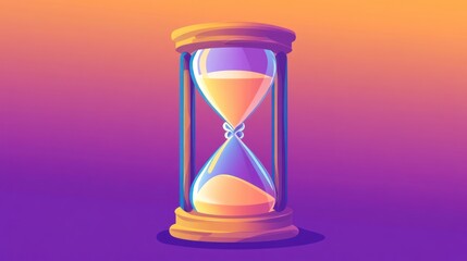 Hourglass Time Passing