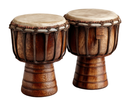 Rhythmic drum performance cultural event space creative environment view music concept isolated on transparent background