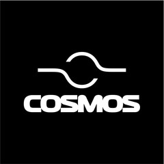 Cosmos original emblem font and graphic symbol for your projects