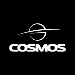 Cosmos original emblem font and graphic symbol for your projects