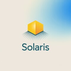 Modern Logo Design: Abstract Art for Energy Solutions Branding