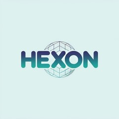 Modern Hexon Logo Design: Creative Digital Branding for Corporate Identity and Technology Startups