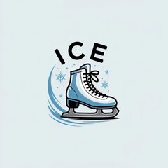 Winter Ice Skating Fun: Stylish Skates & Artistic Designs for the Ultimate Outdoor Activity Experience