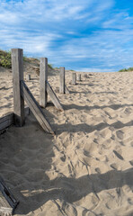 wooden bridge over the sea