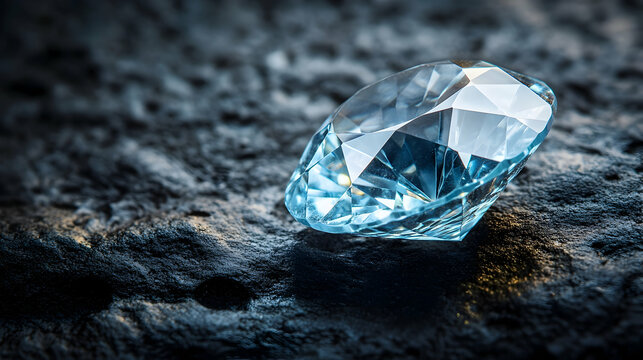 Close  Up View of a Sparkling Face  9EF5F