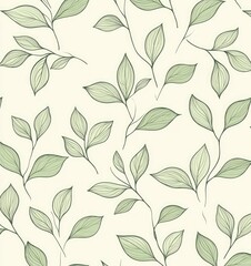 Green Leaf Pattern