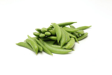 白背景のスナックエンドウ