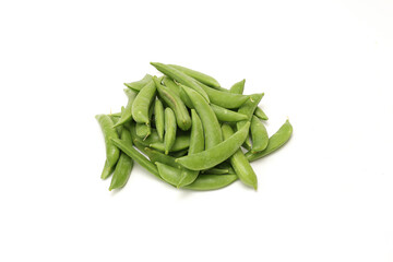 白背景のスナックエンドウ