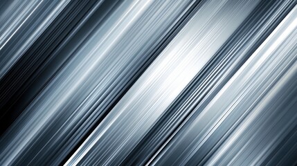 Abstract Line Design in Silver and Grey