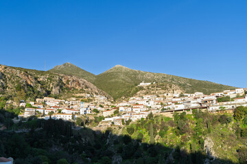 Obraz premium Town of Dhermi in Albania